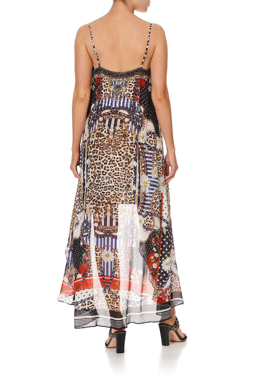 MINI DRESS WITH LONG OVERLAY DEAR BRIGITTE