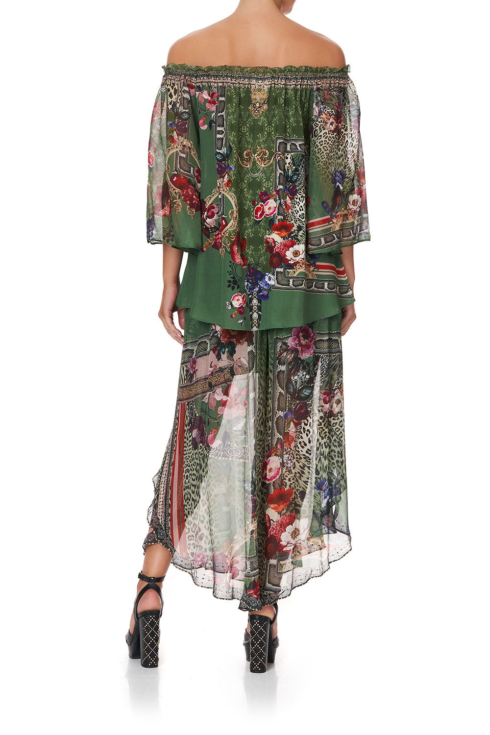 OFF SHOULDER FLARE BLOUSE TALES OF TIME