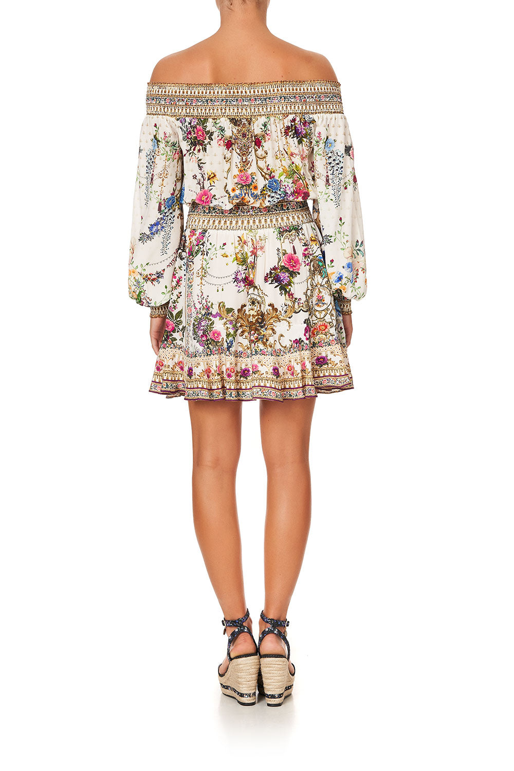 OFF SHOULDER SHORT DRESS BY THE MEADOW