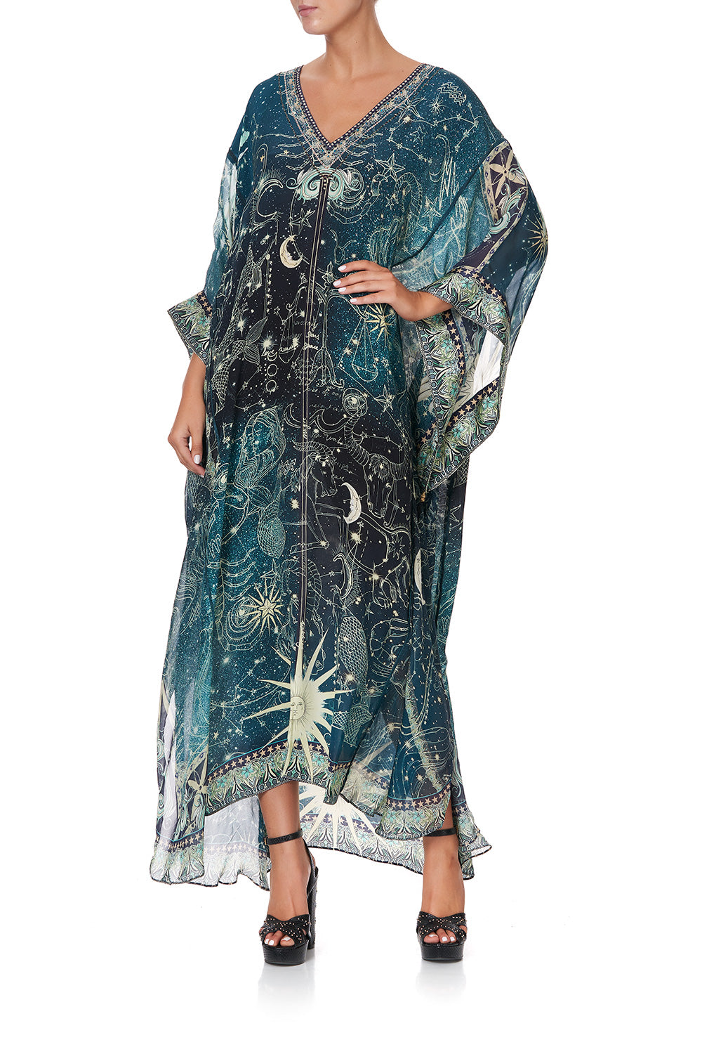 PANELLED SLEEVE KAFTAN INTO THE MYSTIQUE