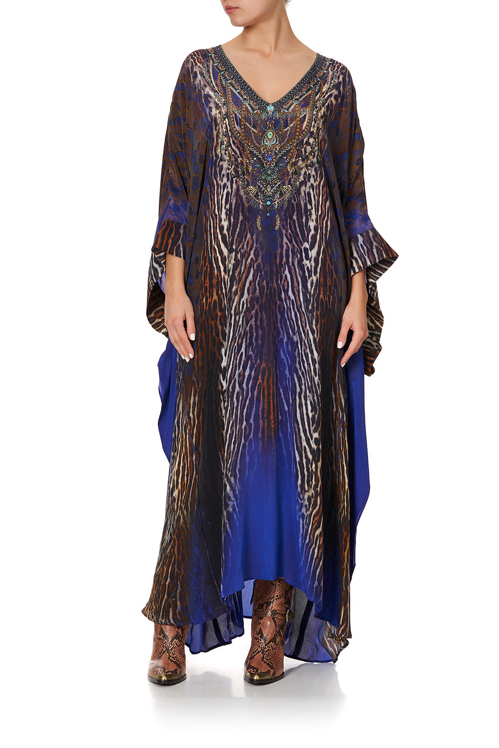 PANELLED SLEEVE KAFTAN KOMODO QUEEN