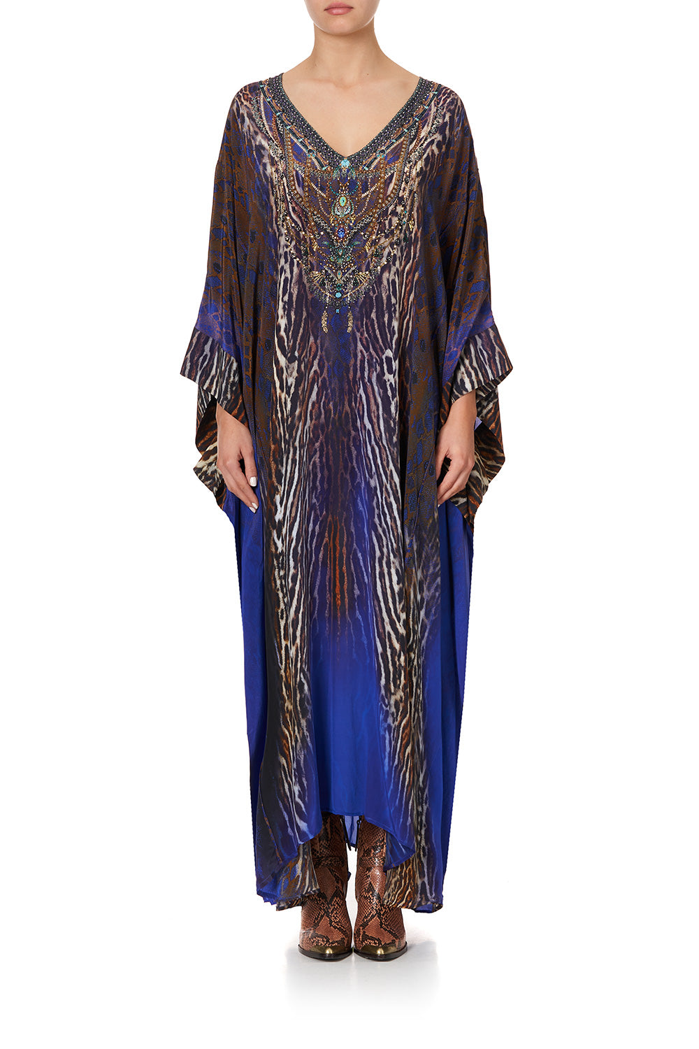 PANELLED SLEEVE KAFTAN KOMODO QUEEN