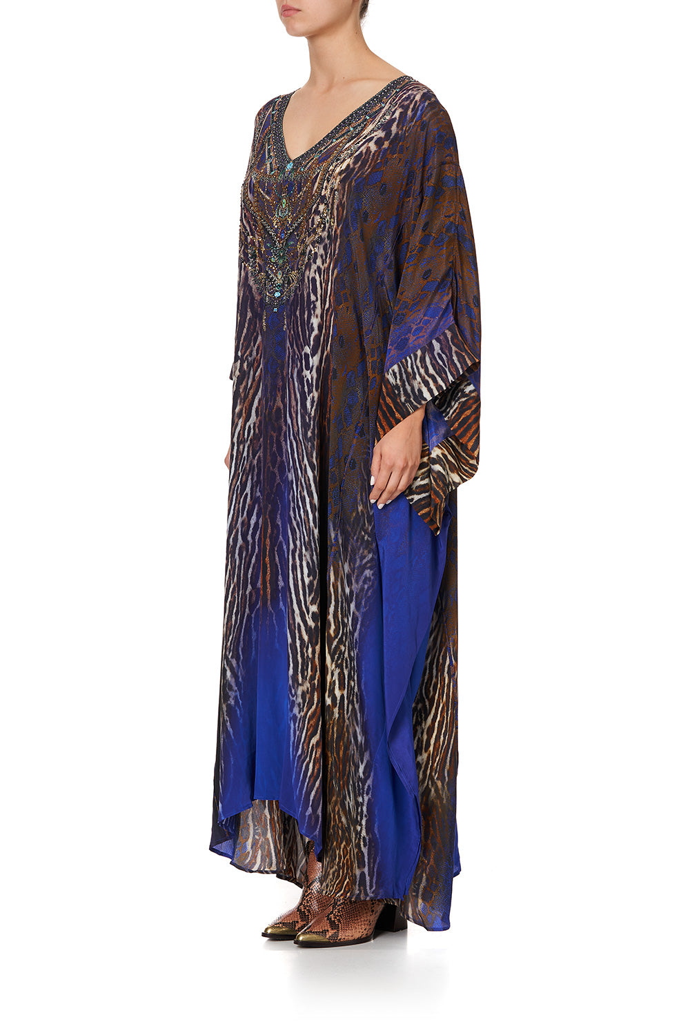 PANELLED SLEEVE KAFTAN KOMODO QUEEN