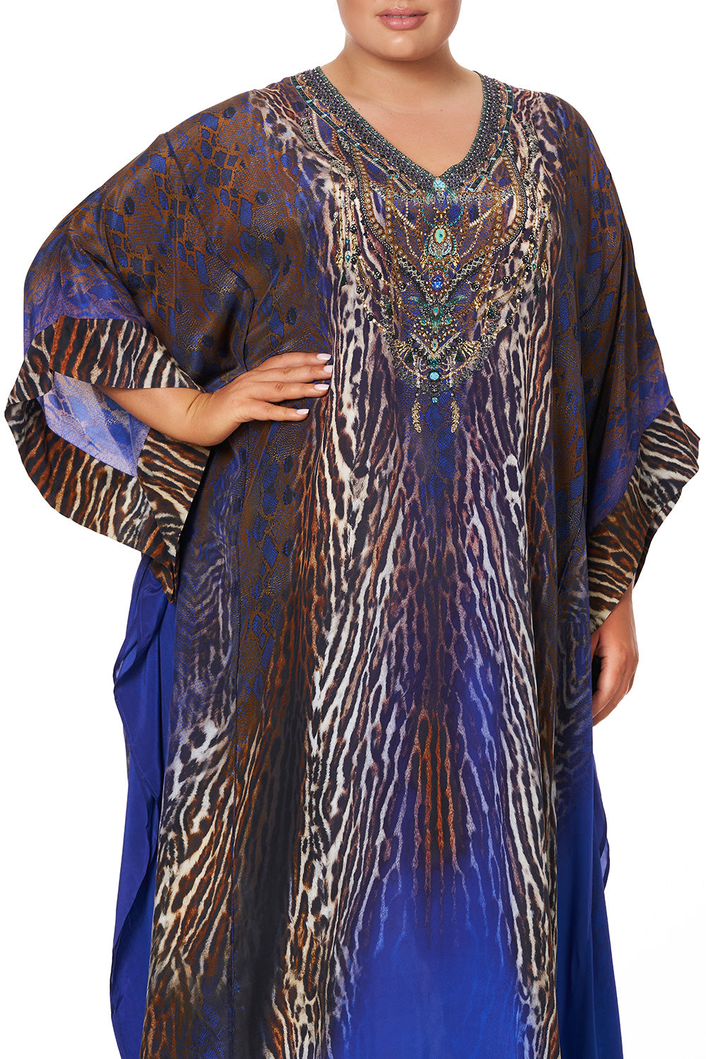 PANELLED SLEEVE KAFTAN KOMODO QUEEN