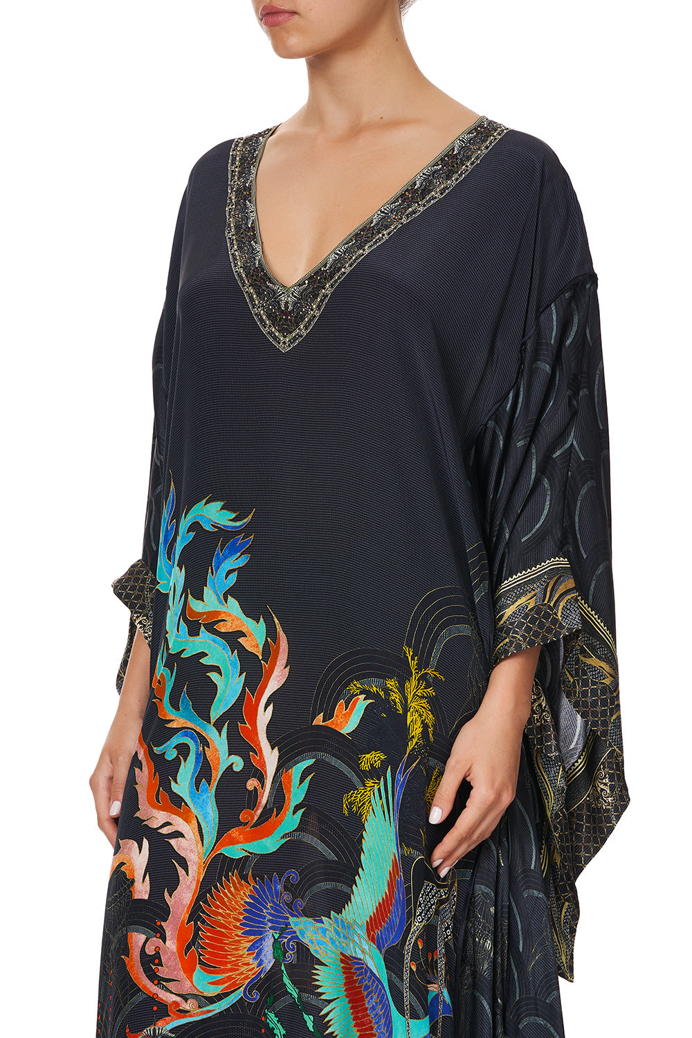 PANELLED SLEEVE KAFTAN WISE WINGS