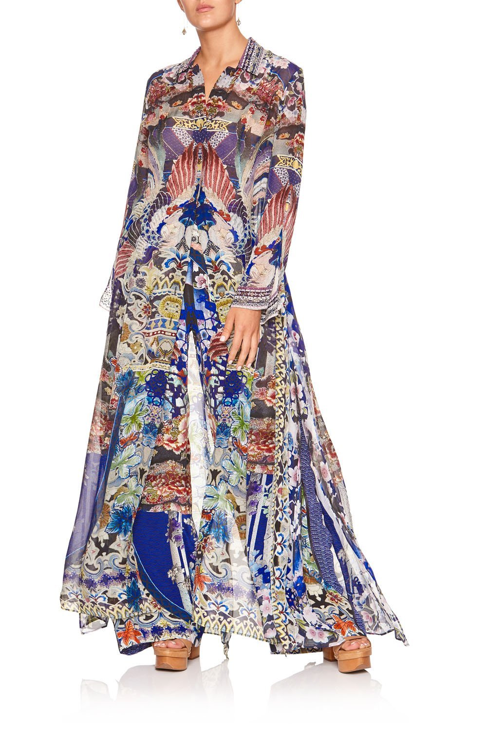 PRINTED TRENCH DARLING'S DESTINY