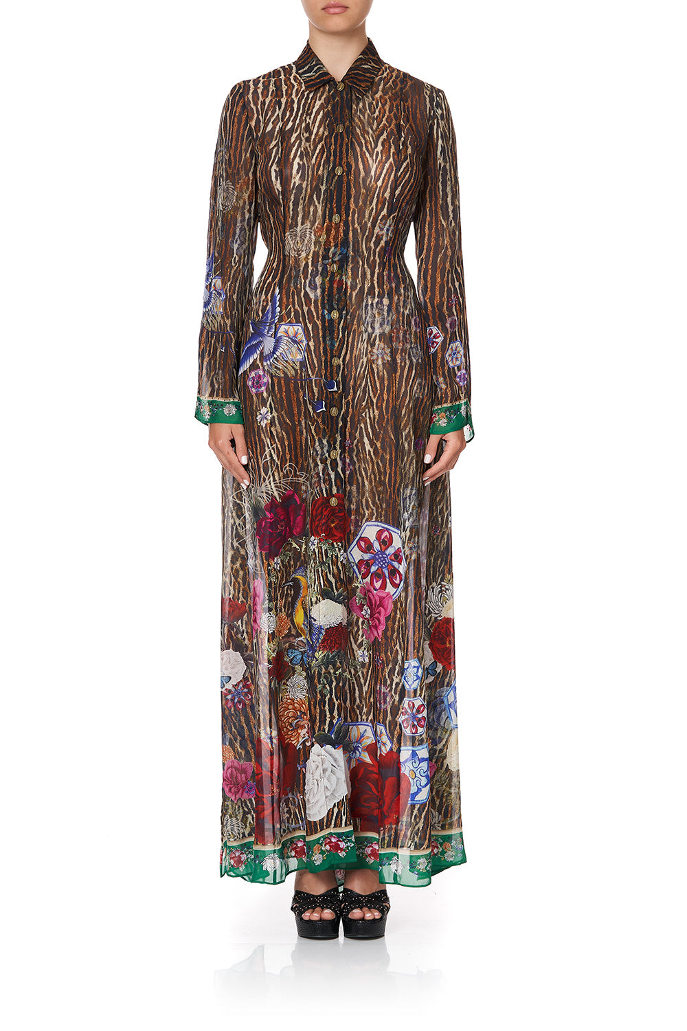 PRINTED TRENCH JEWEL OF JUPITER