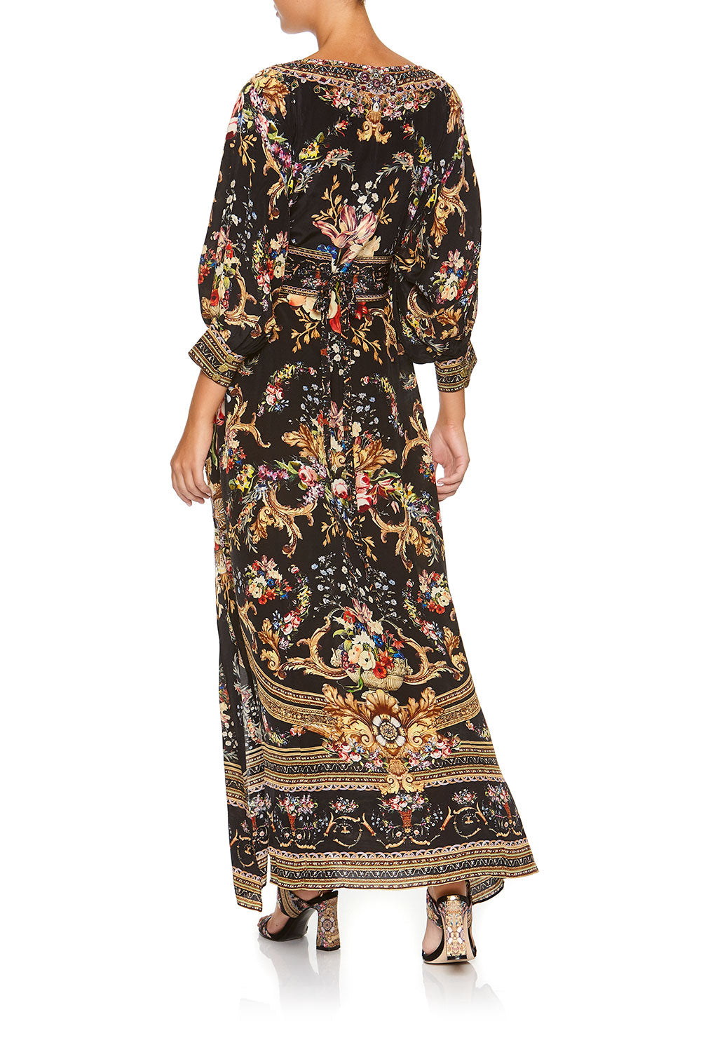 RAGLAN SLEEVE DRESS FRIEND IN FLORA