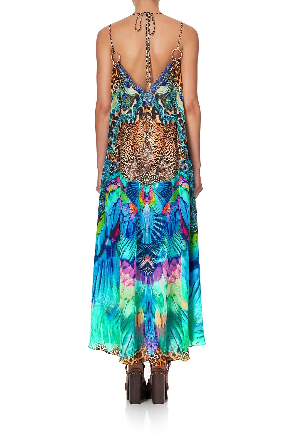 RING DETAIL STRAP DRESS MOTHER XANADU