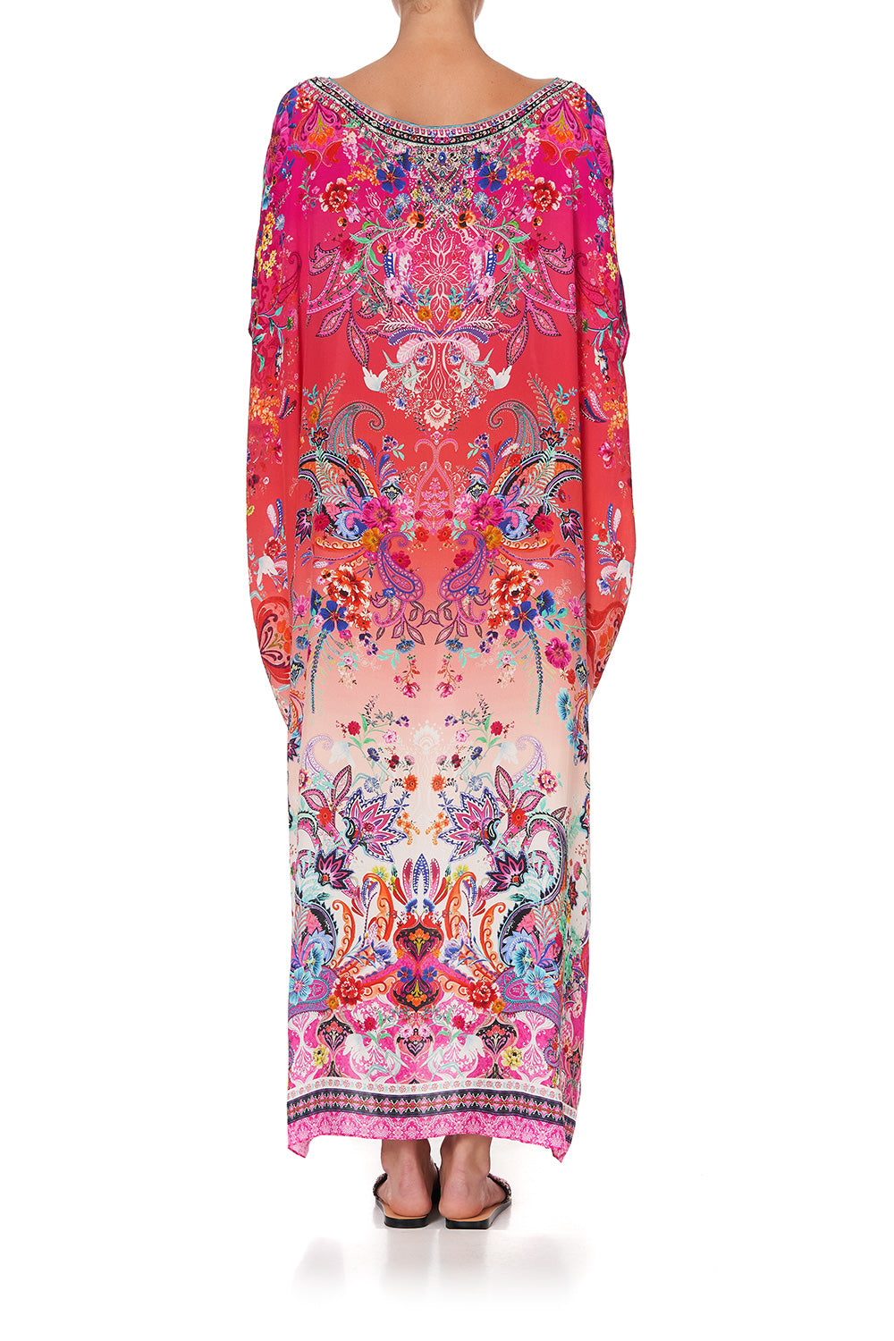 ROUND NECK KAFTAN FREE LOVE