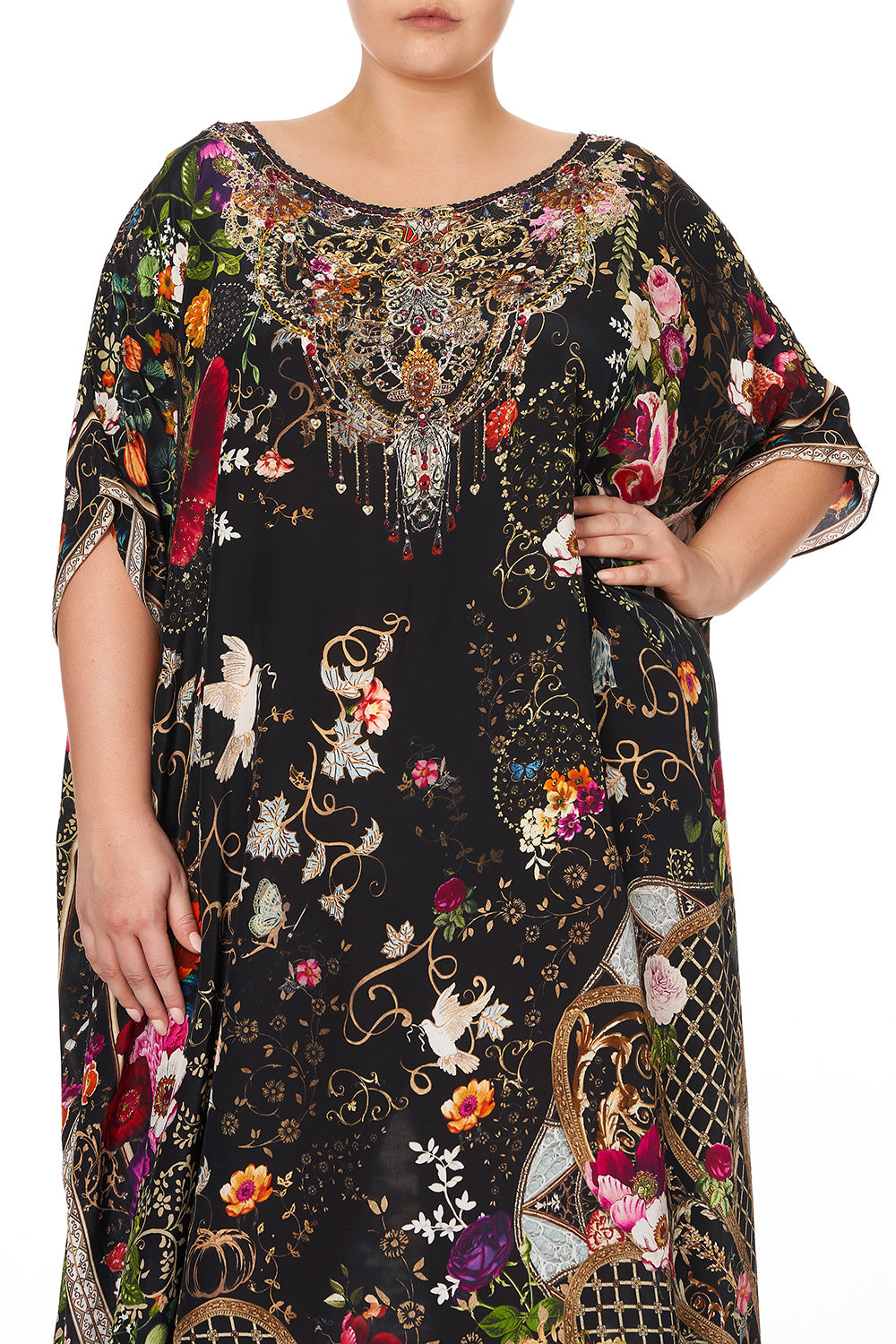 ROUND NECK KAFTAN MIRROR MIRROR