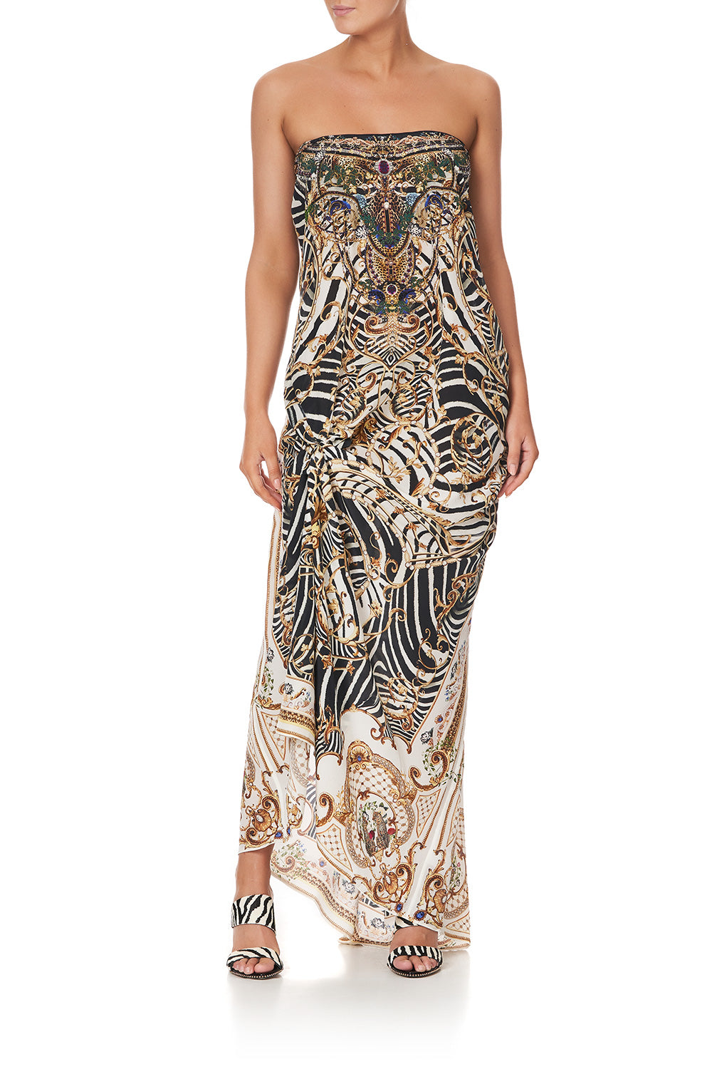 ROUND NECK KAFTAN NIGHT WAITING FOR DAY