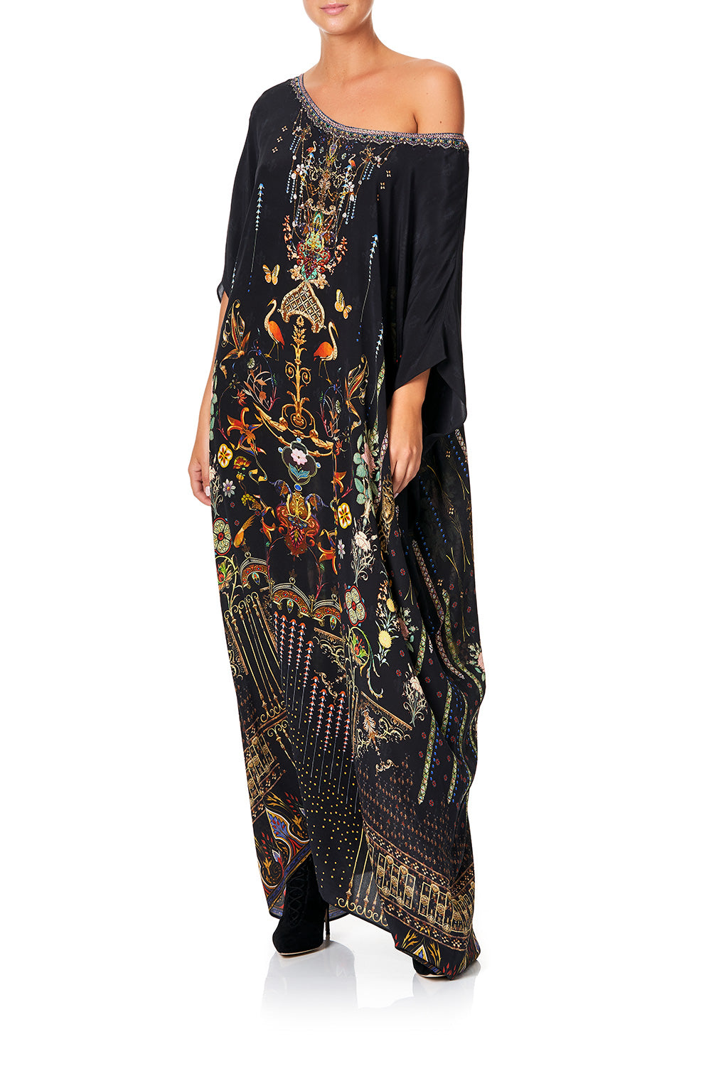CAMILLA ROUND NECK KAFTAN REBELLE REBELLE