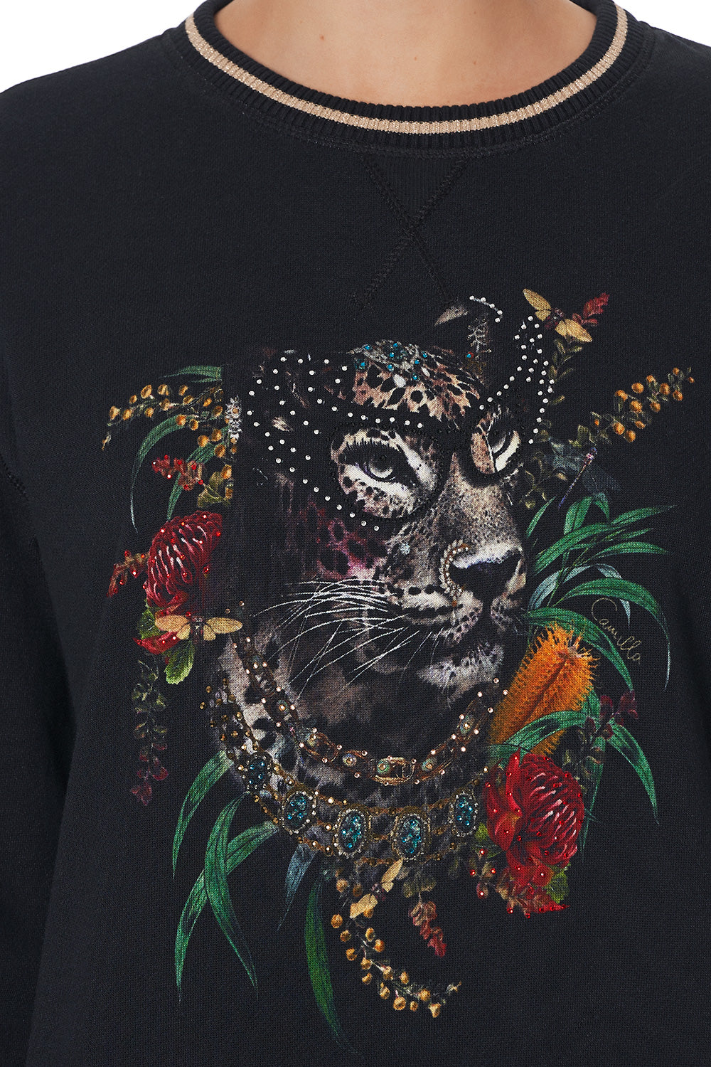 ROUND NECK SWEATER BOTANICAL CHRONICLES