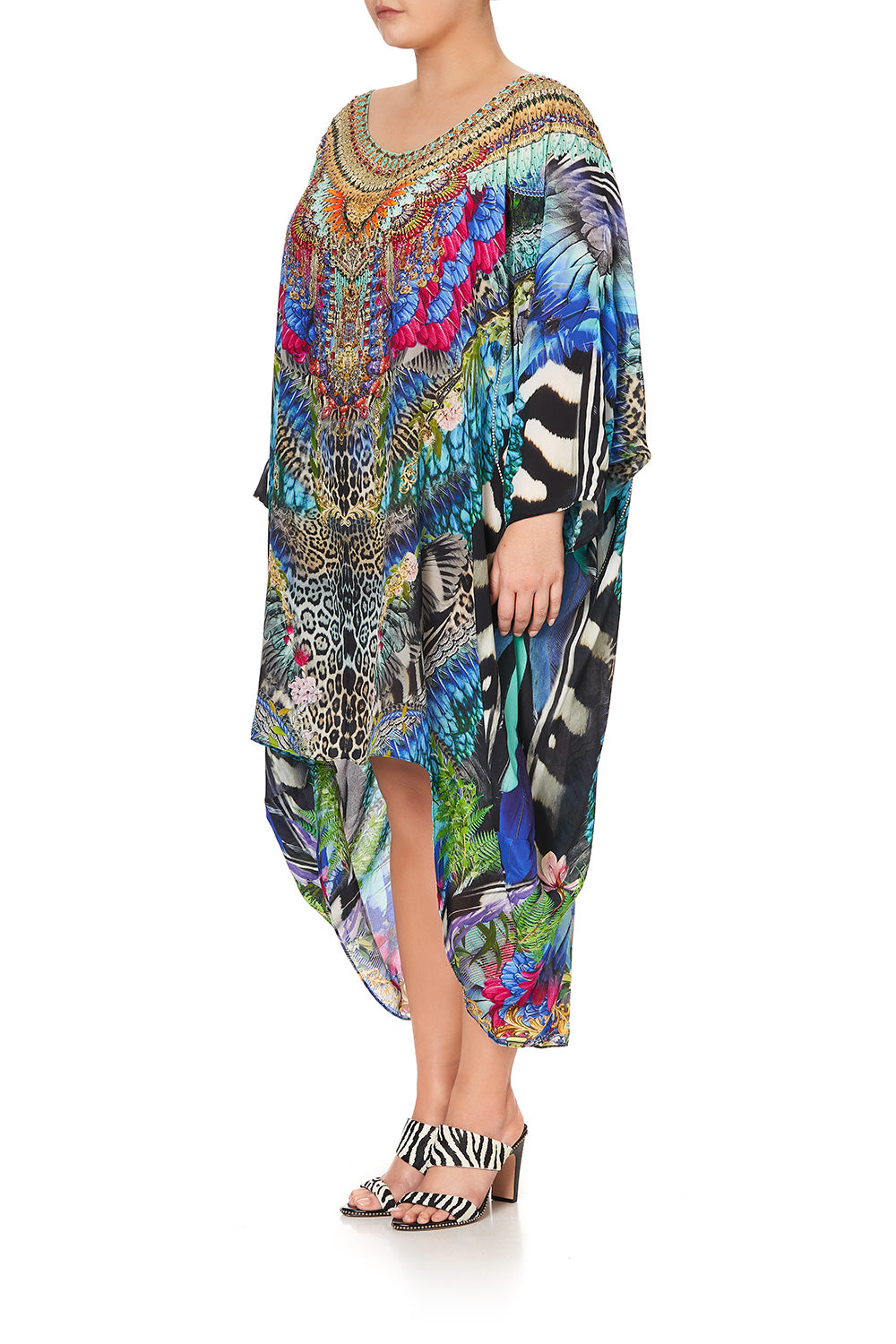 SCOOP BACK HEM DRESS CAFE NAIROBI