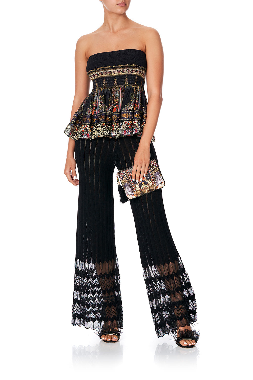 COIN AND PHONE PURSE MARAIS AT MIDNIGHT