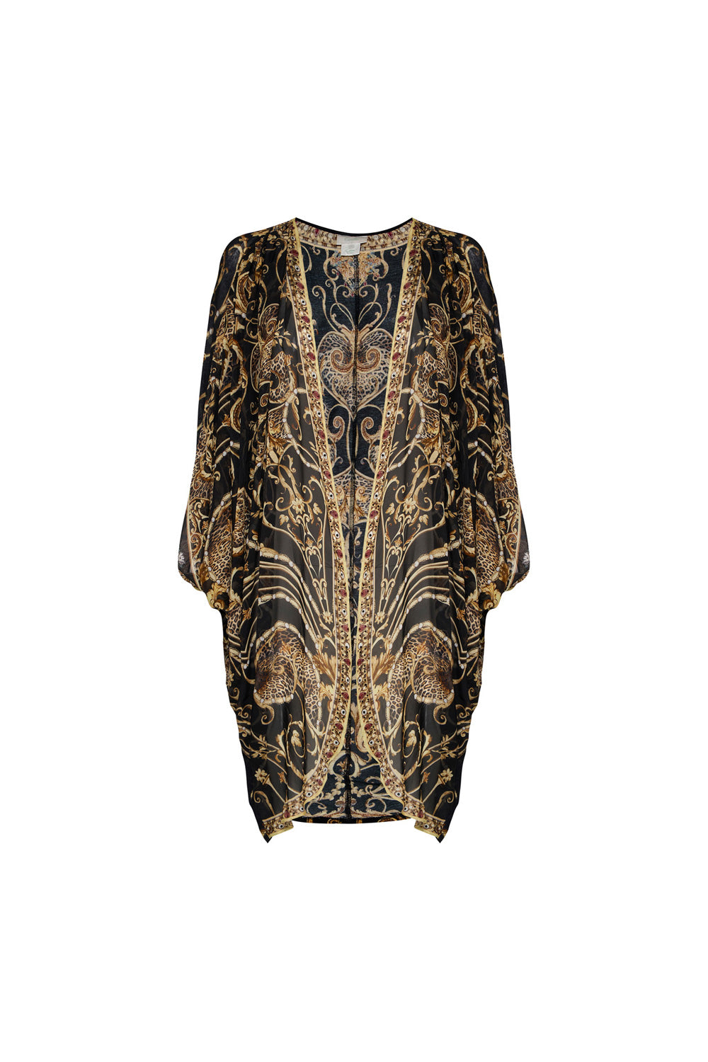 SHORT GATHERED LAYER WITH DRAPED SHOULDER STUDIO 54