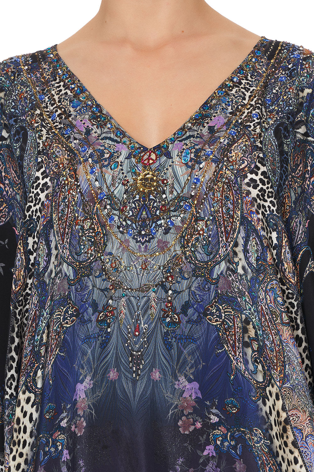 SHORT KAFTAN WITH CUFF FESTIVAL EXPRESS