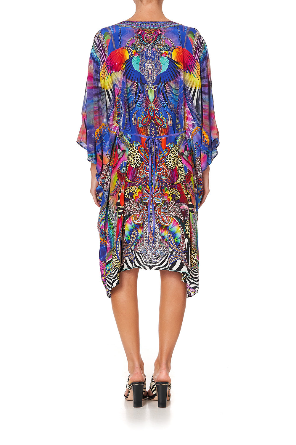 SHORT KAFTAN WITH HARDWARE PSYCHEDELICA