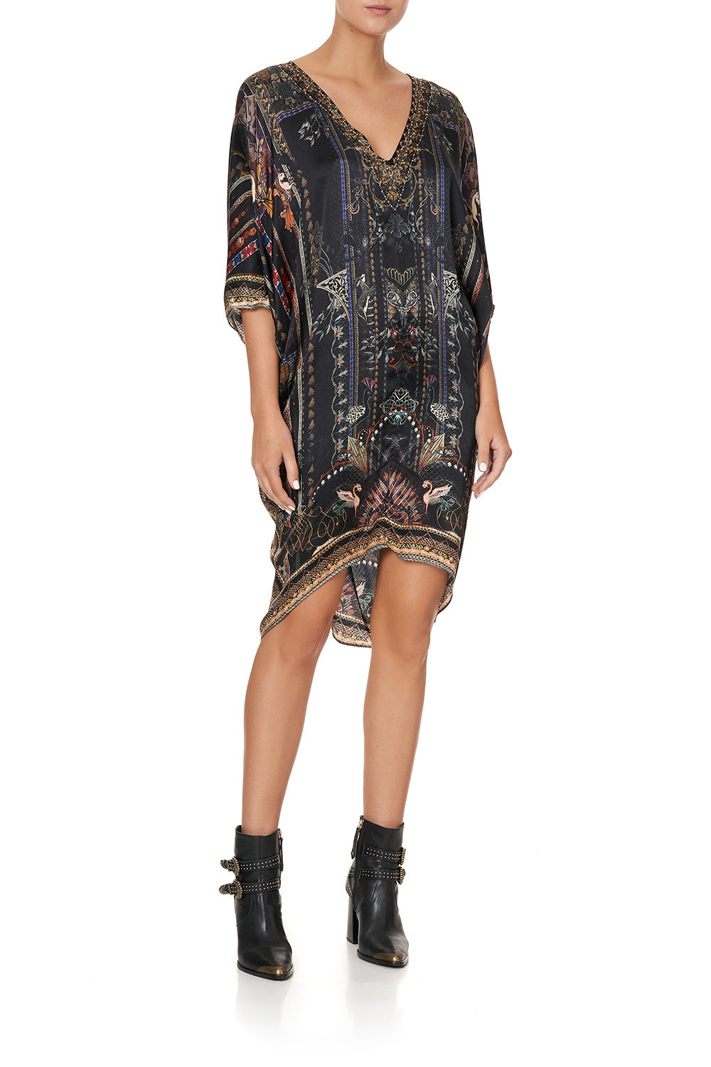 SHORT KAFTAN WITH RAGLAN SLEEVE SON OF SEVEN QUEENS