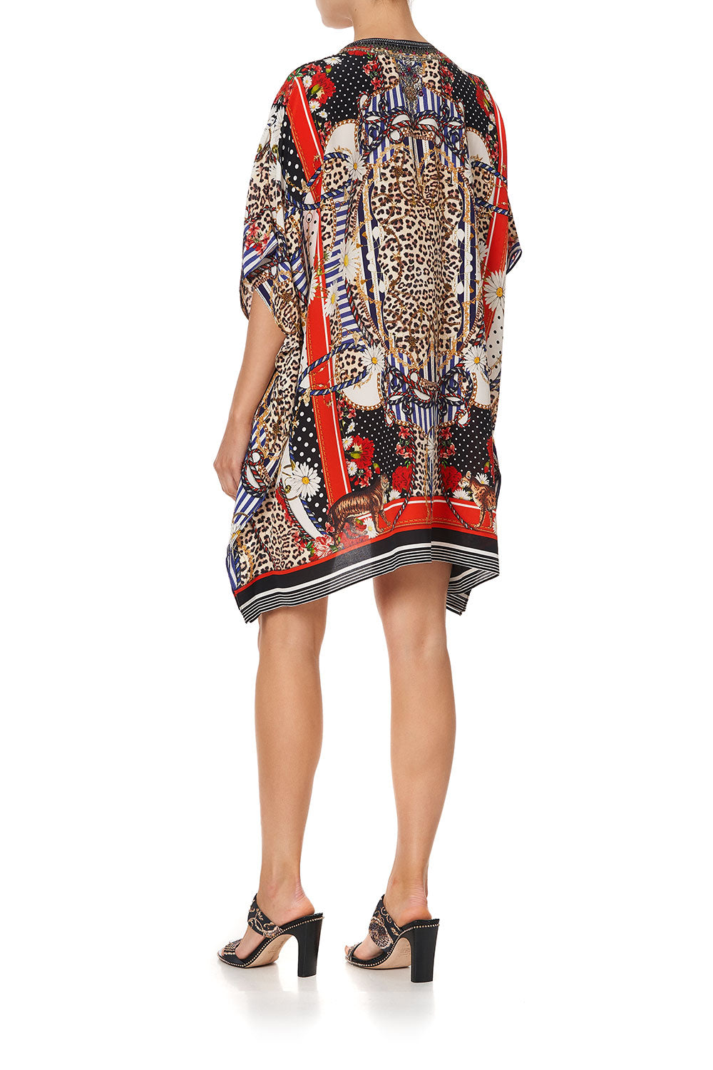 SHORT LACE UP KAFTAN DEAR BRIGITTE