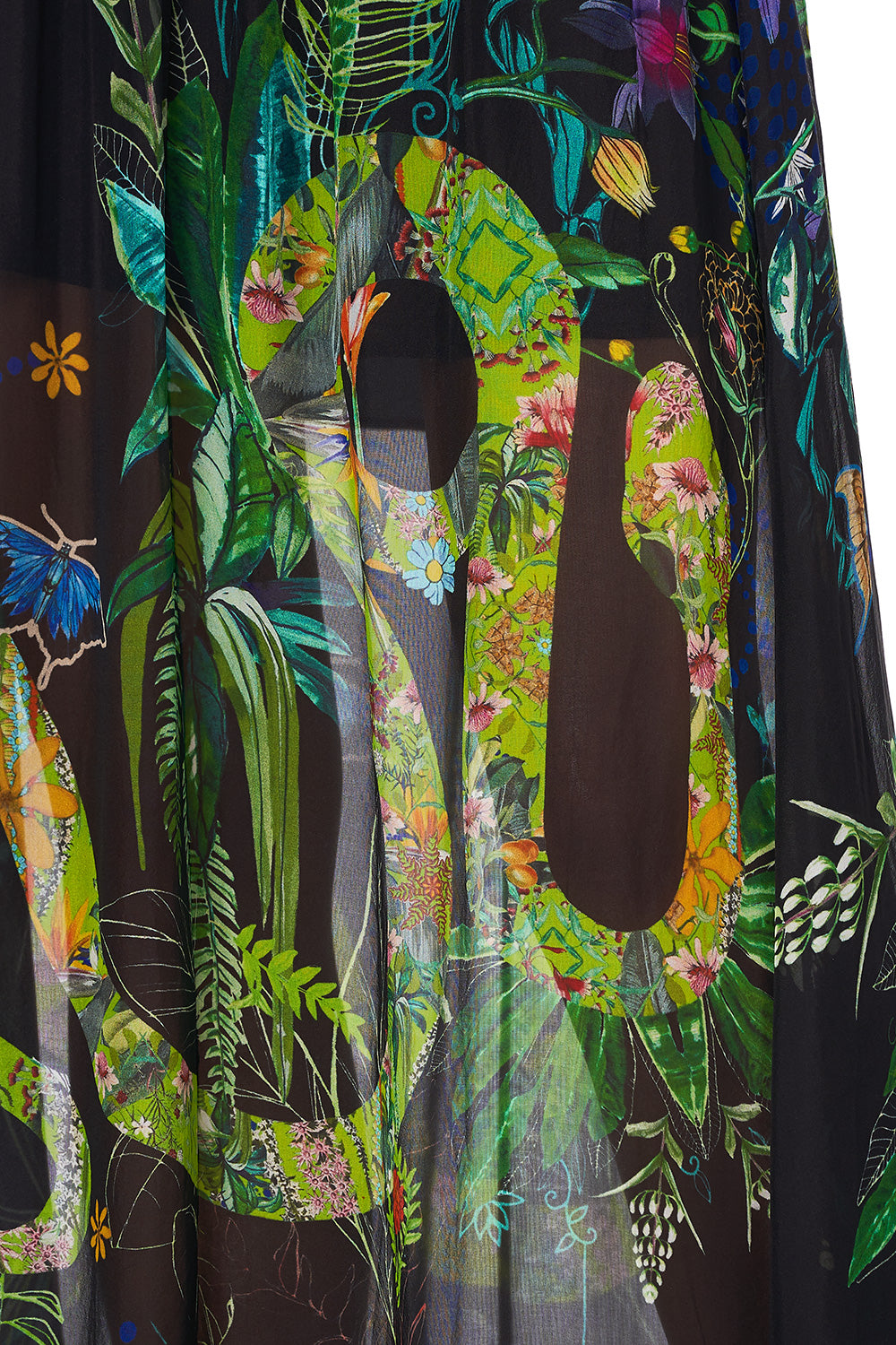 SIDE SPLIT OVERLAY SKIRT RIVER CRUISE