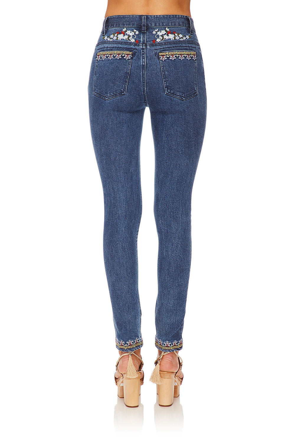 CAMILLA FOR THE FANS SKINNY LEG JEAN