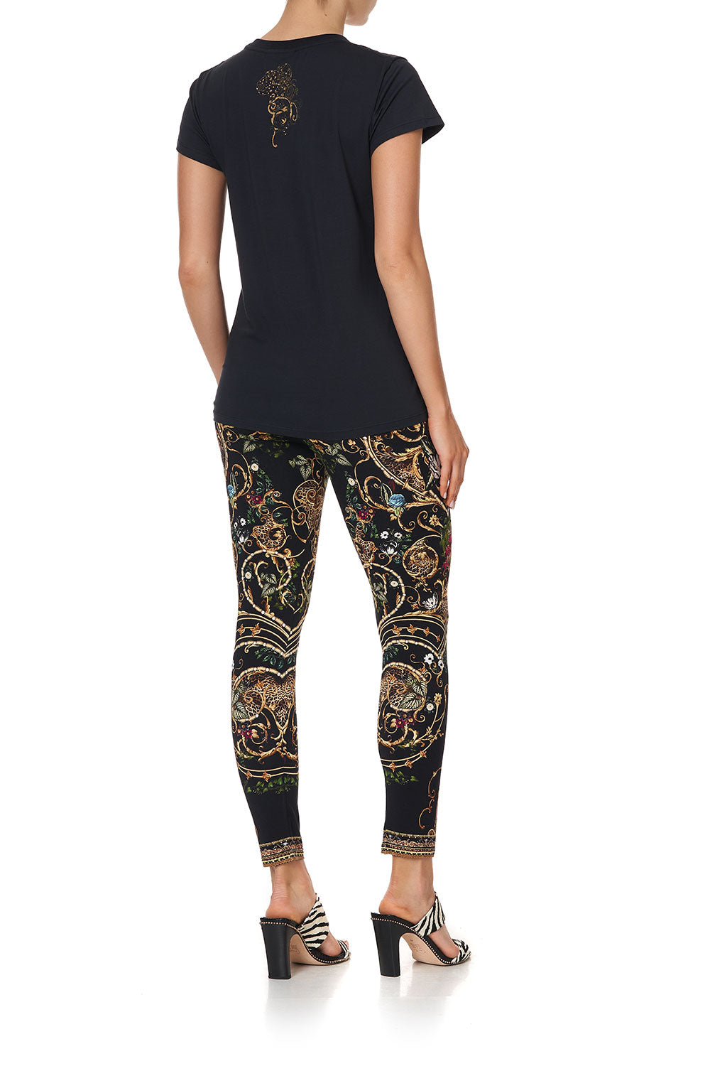 SLIM FIT ROUND NECK T-SHIRT STUDIO 54