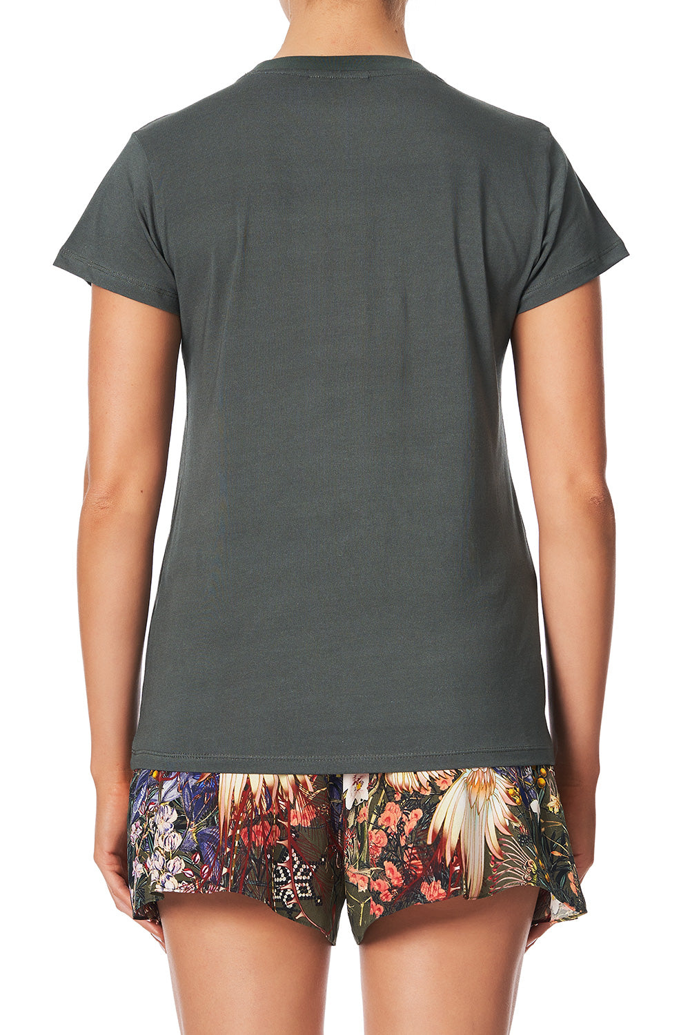 SLIM FIT ROUND NECK T-SHIRT WATCHFUL WINGS