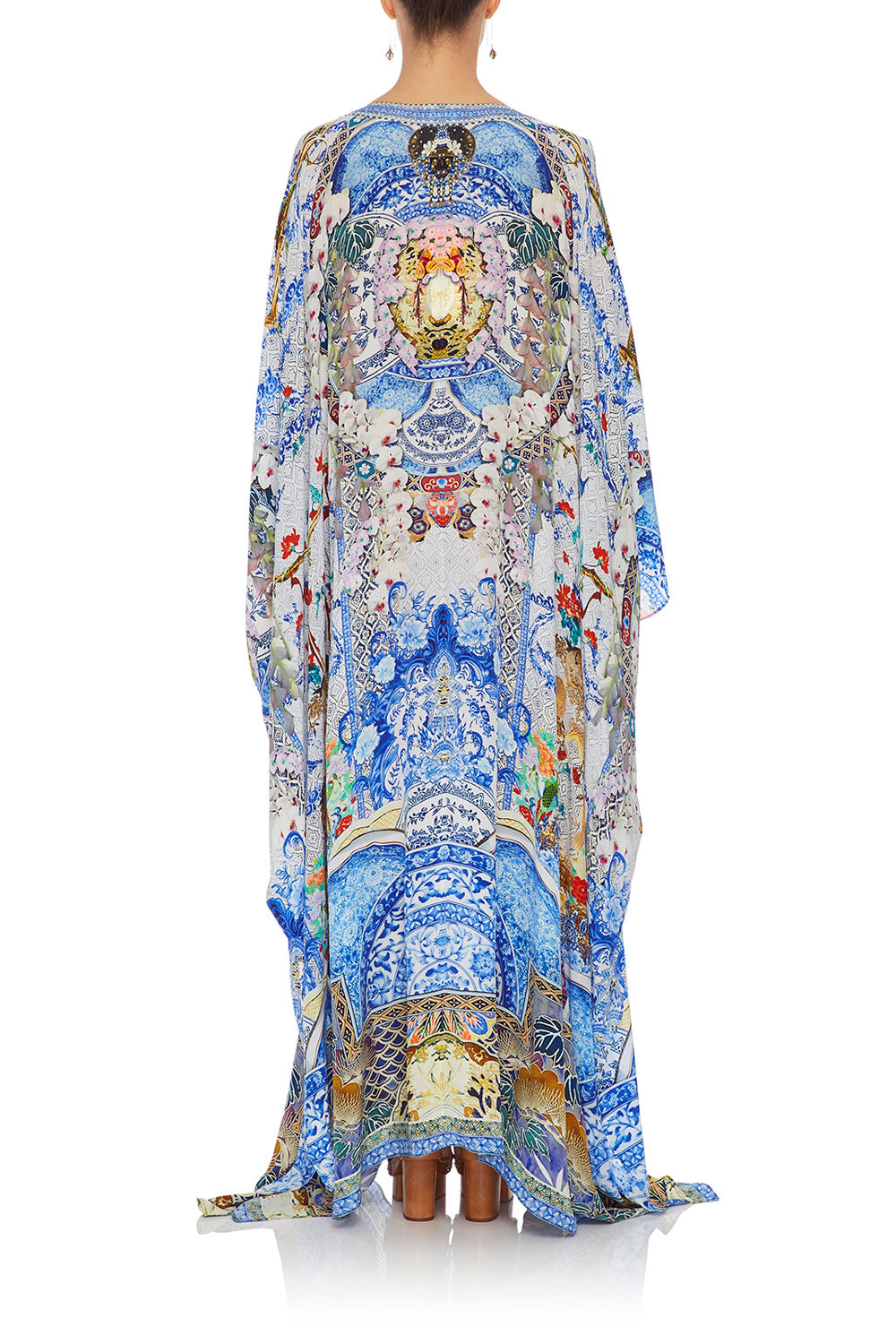 CAMILLA SPLIT FRONT AND SLEEVE KAFTAN GEISHA GATEWAYS