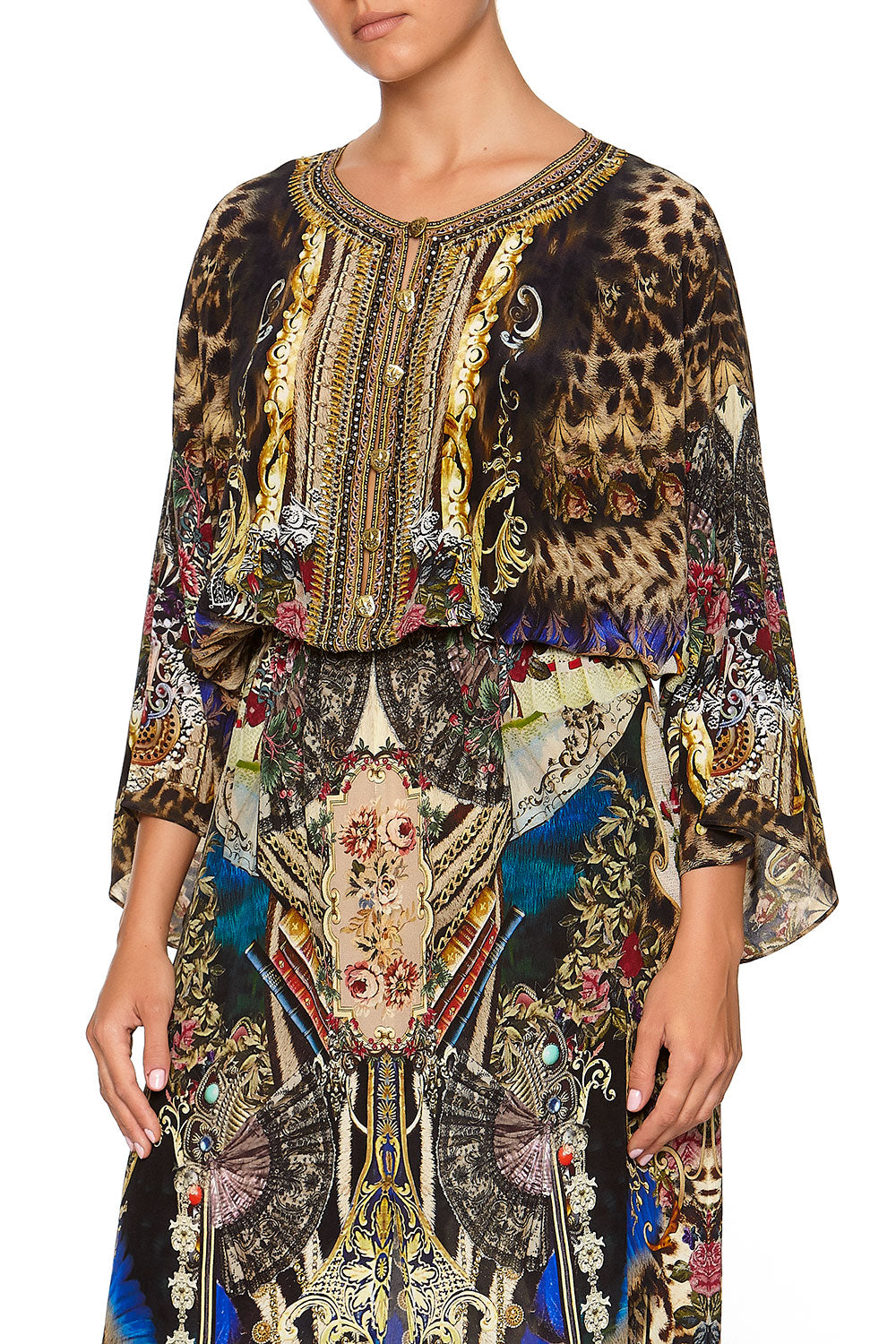 SPLIT POCKET DRESS STRONGER TOGETHER