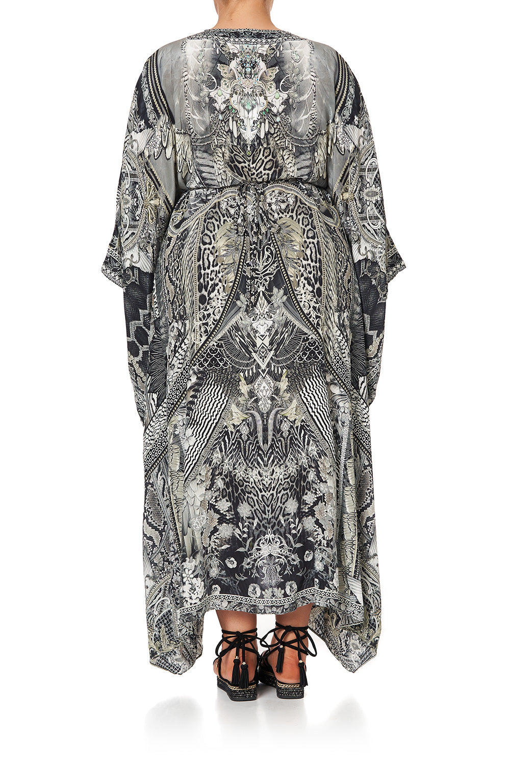 SPLIT SLEEVE KAFTAN WITH HARDWARE ONE TRIBE