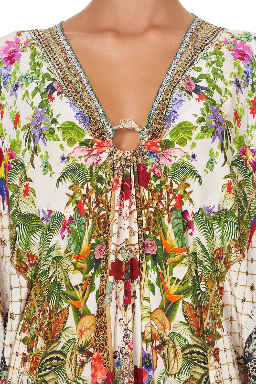 SPLIT SLEEVE KAFTAN WITH HARDWARE FAIR VERONA