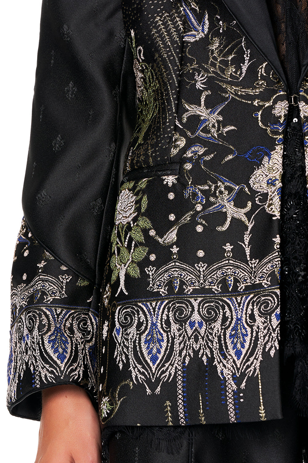 JACKET WITH SLEEVE CUFF DETAIL REBELLE REBELLE