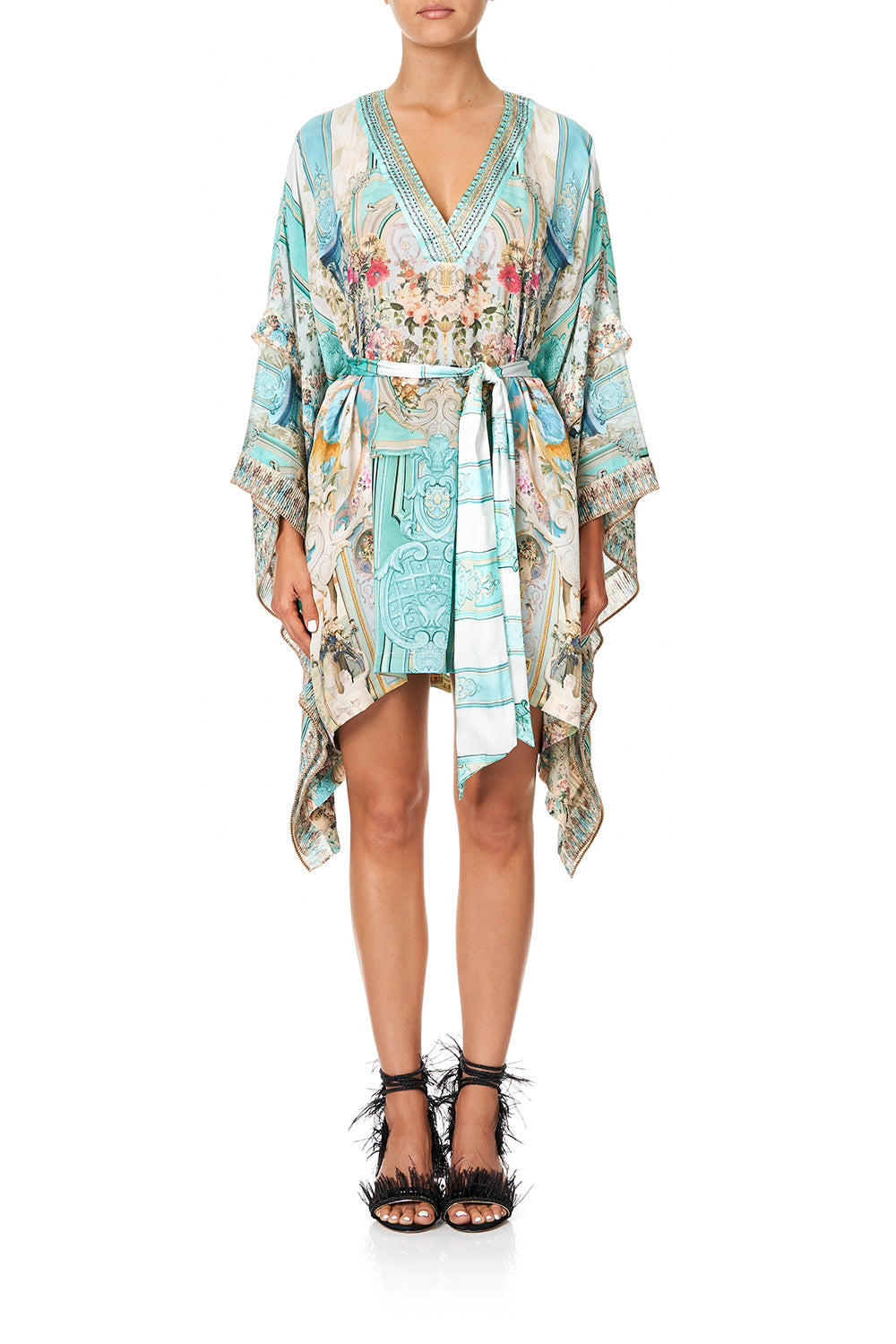 DOUBLE LAYER KIMONO SLEEVE DRESS I DREAM OF MARIE