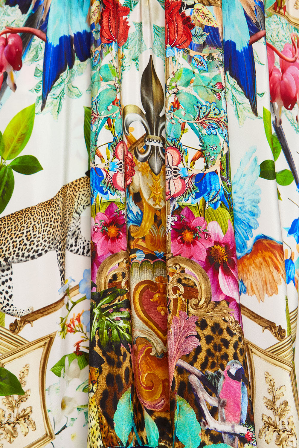 CAMILLA U-RING MAXI DRESS CHAMPAGNE COAST