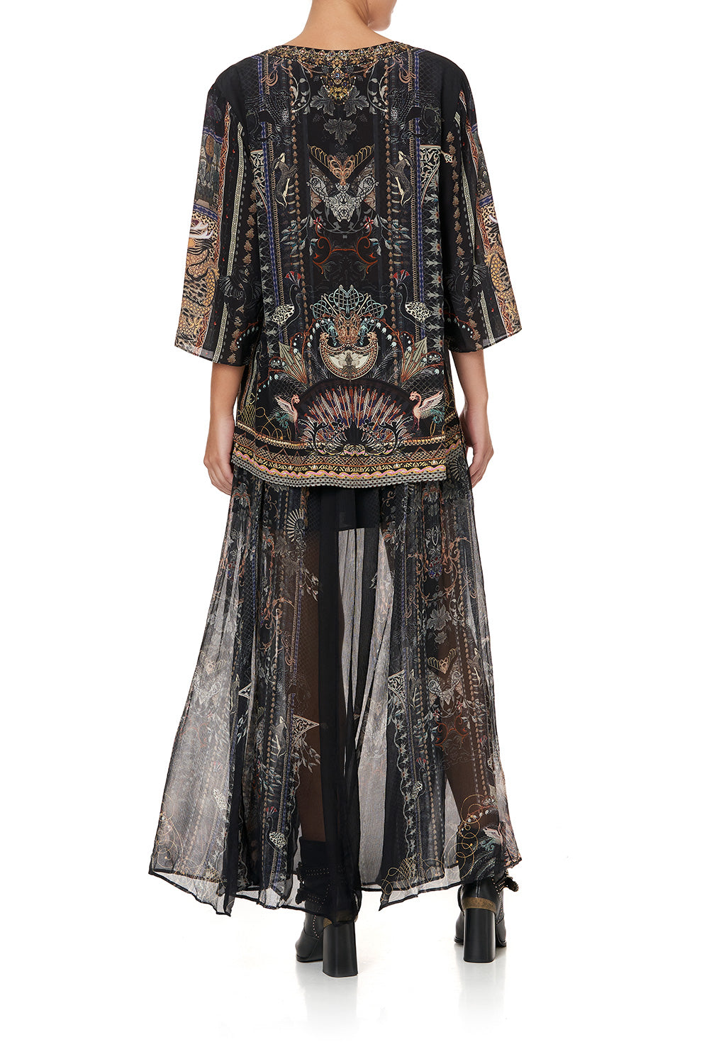 V-NECK OVERSIZED BLOUSE SON OF SEVEN QUEENS