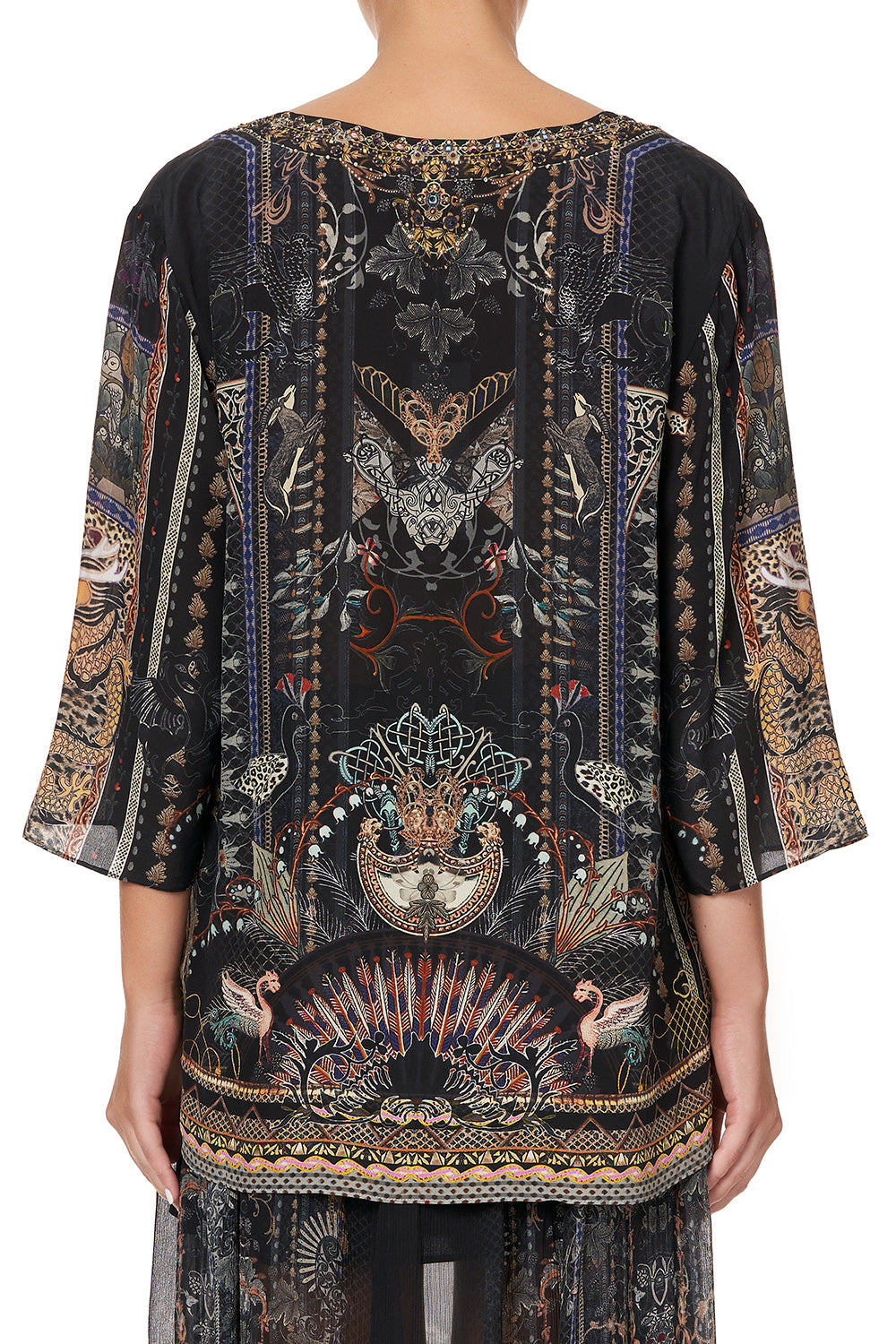 V-NECK OVERSIZED BLOUSE SON OF SEVEN QUEENS