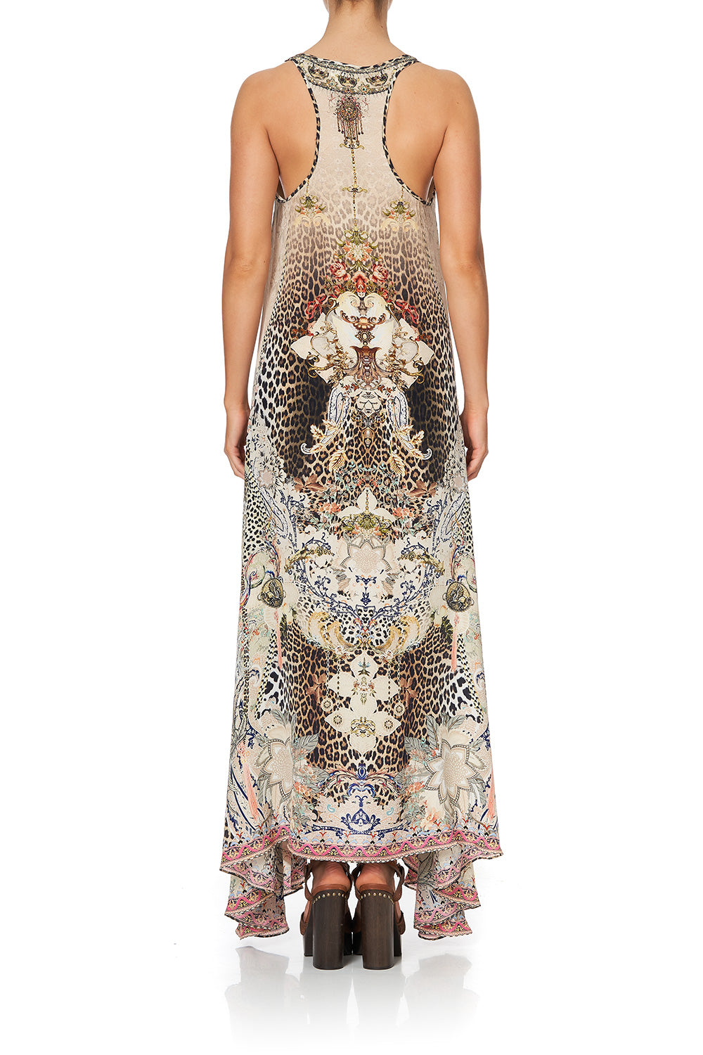 V NECK RACERBACK DRESS FOREVER FOREVER