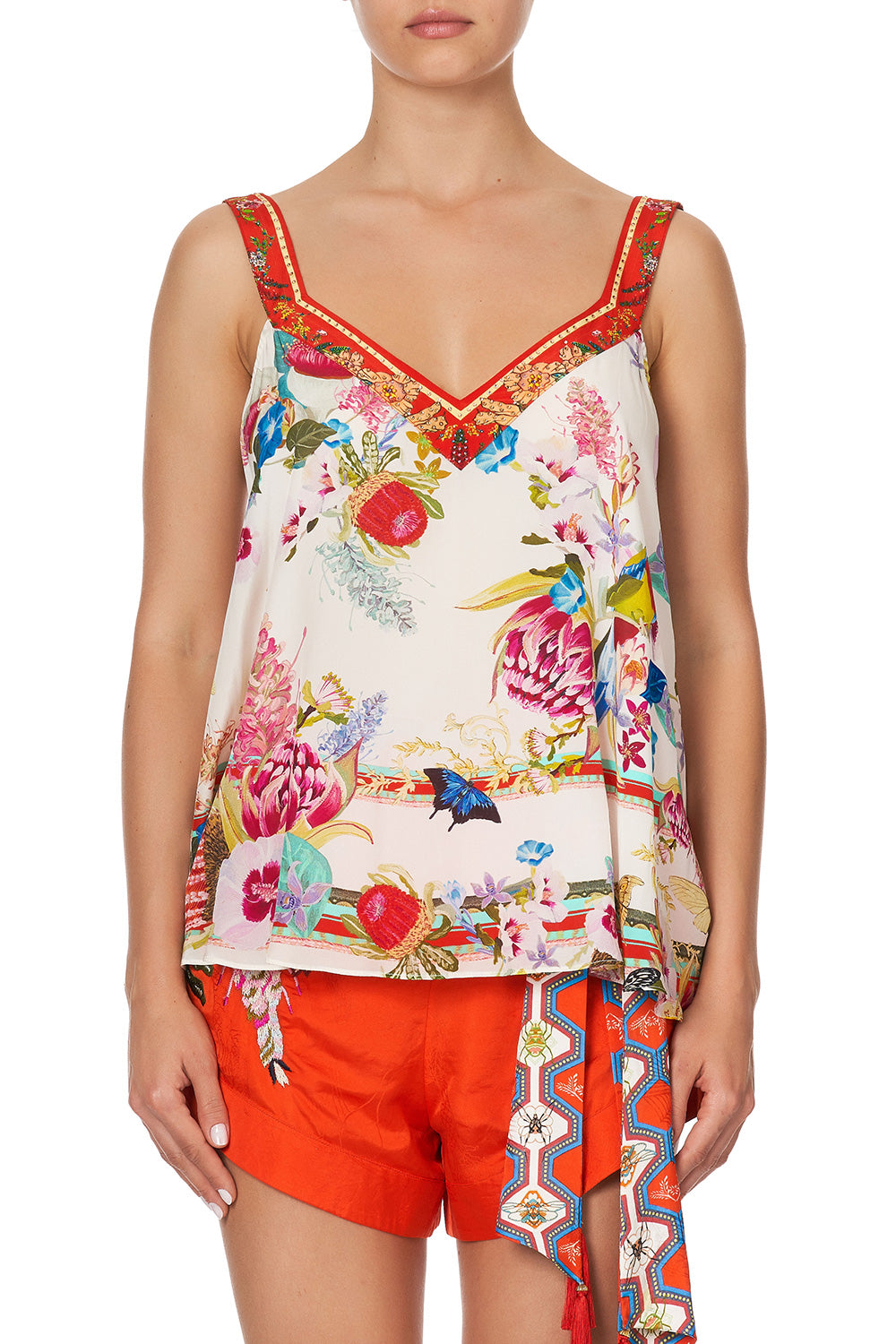 V-NECK STRAP TOP HOMEWARD FOUND