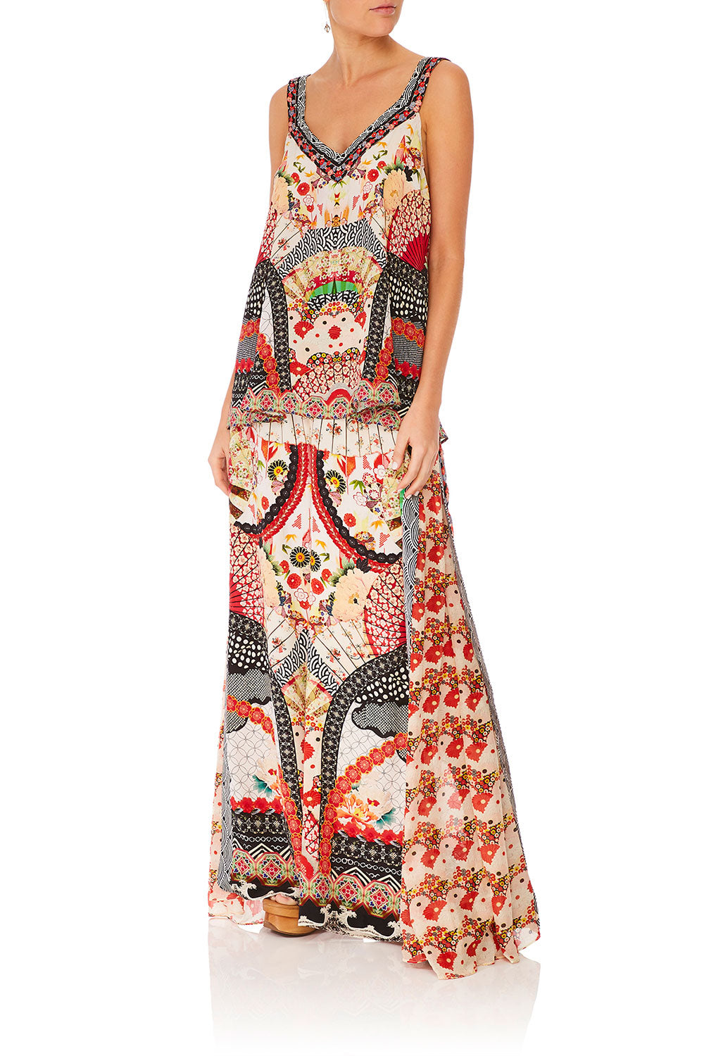 CAMILLA VINTAGE VIXEN HIGH WAISTED TROUSER WITH GODET