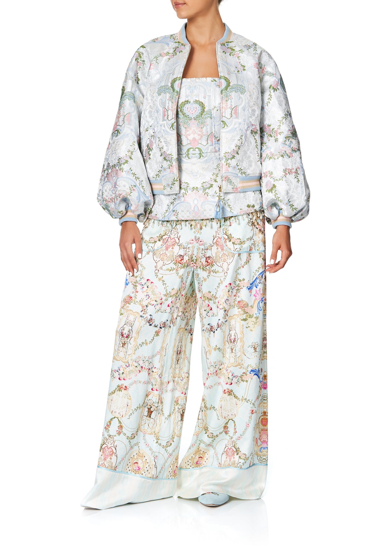 BLOUSON SLEEVE BOMBER VERSAILLES SKY