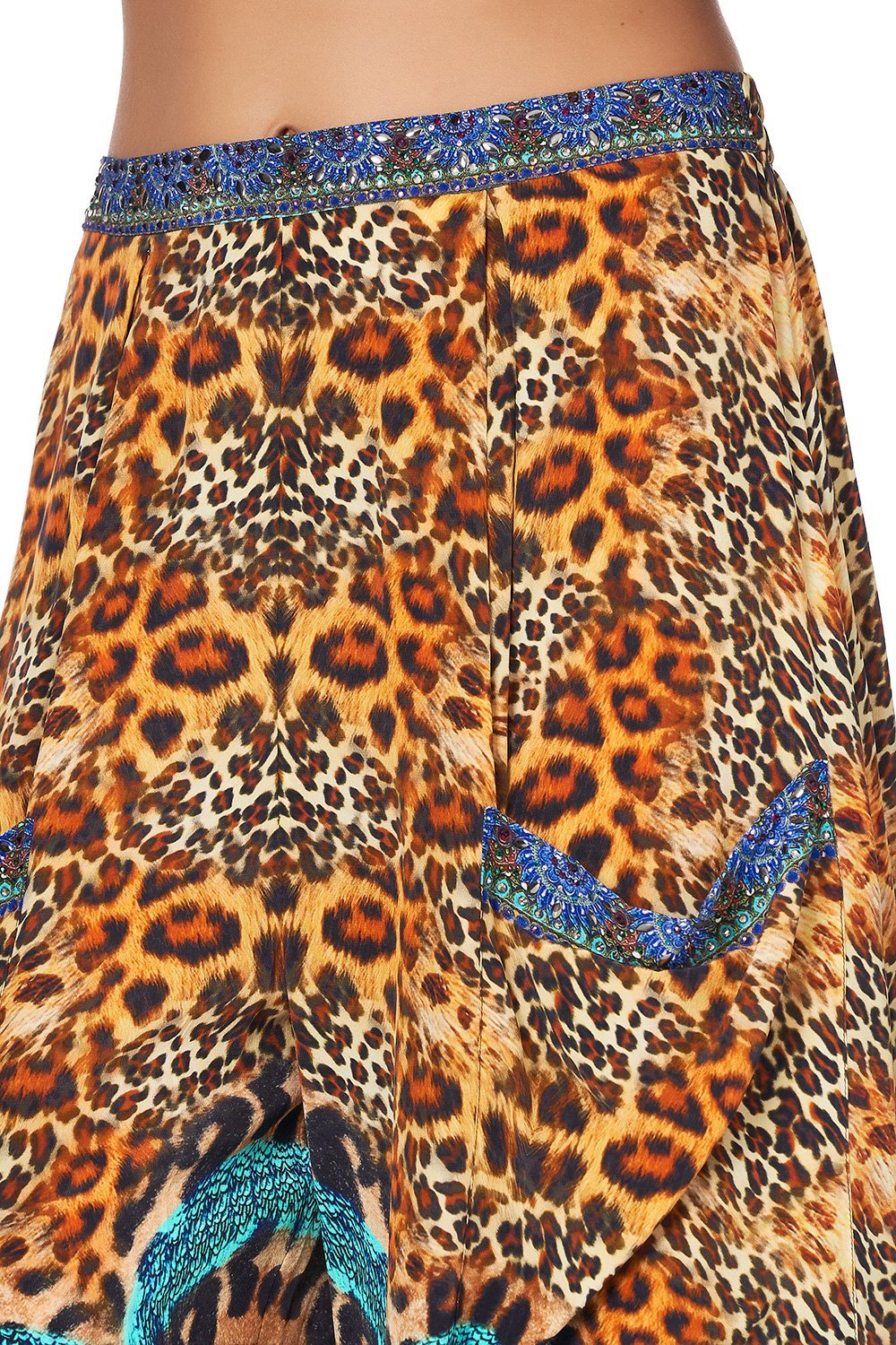 WIDE LEG TROUSER WITH FRONT POCKETS MOTHER XANADU