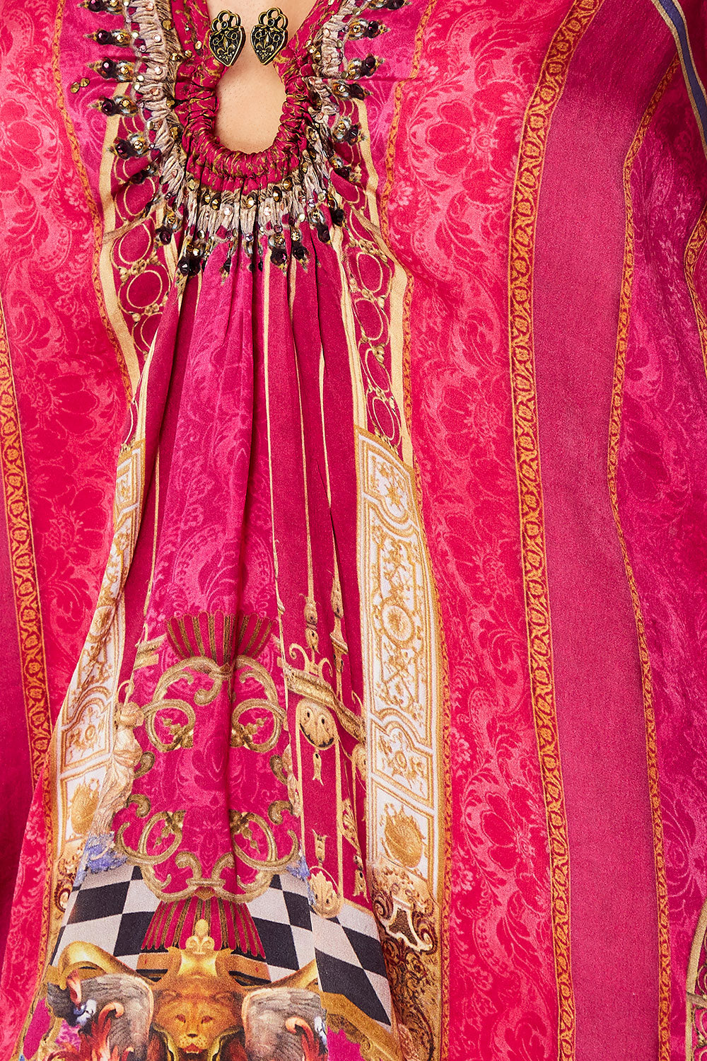 CAMILLA WIDE STRAP U-RING TOP LOUNGE HOUR