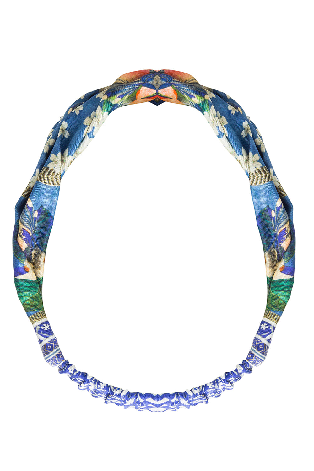 CAMILLA FARAWAY FLORALS WRAP HEADBAND