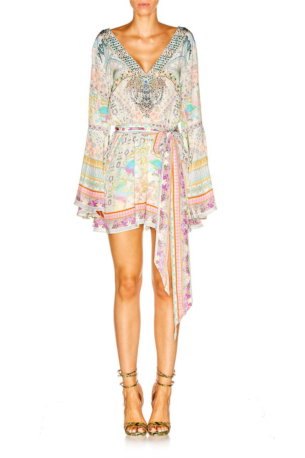 MY DUBAI DREAM WIDE SLEEVE PLAYSUIT