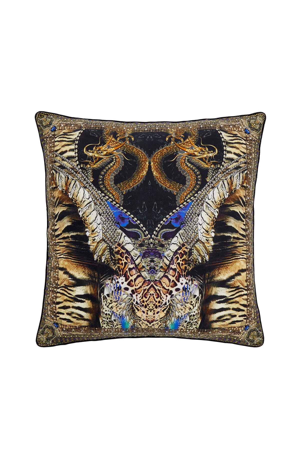 DRAGON LADY LARGE SQUARE CUSHION