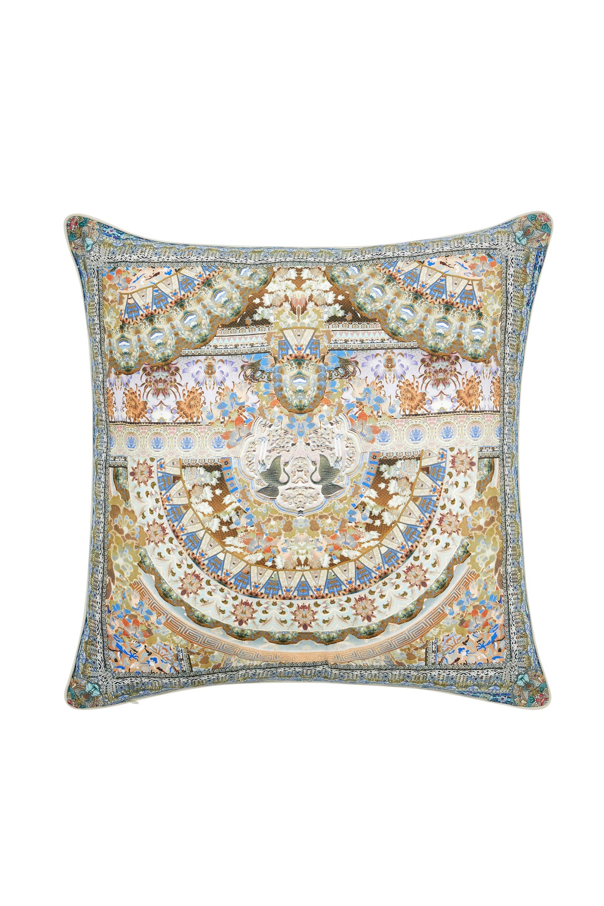 ECHOES OF ERHU LARGE SQUARE CUSHION