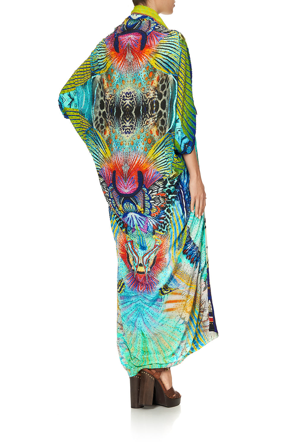 REVERSIBLE EMBELLISHED COAT REEF WARRIOR