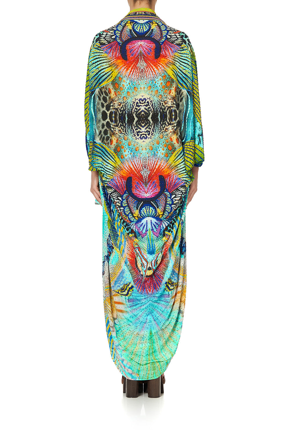 REVERSIBLE EMBELLISHED COAT REEF WARRIOR